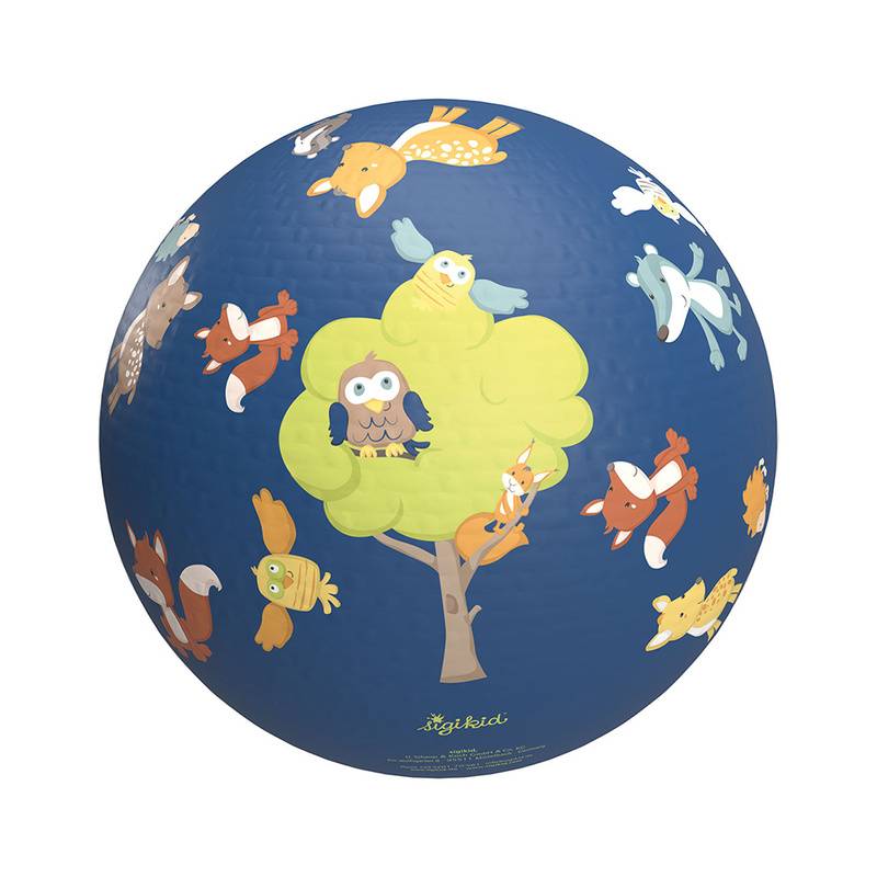 Spielball WALD (Ø17cm) in dunkelblau von sigikid