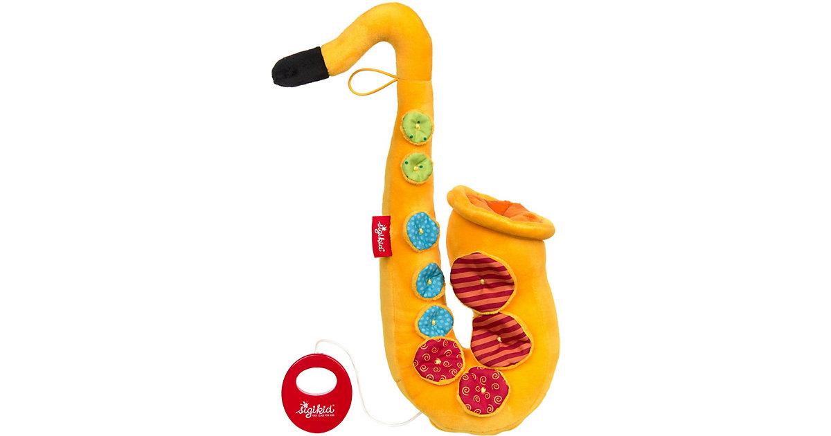 Spieluhr Saxophon, Play & Cool mehrfarbig von sigikid