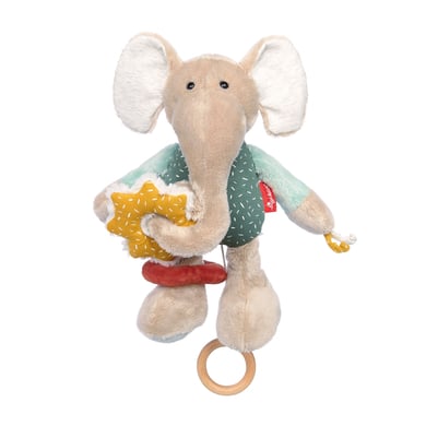 sigikid® Aktivrolle Elefant Yellow mint/grau von sigikid