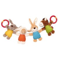 sigikid 42552 - Wagenkette Tiere Kinderbunt von sigikid