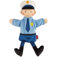 sigikid 43348 - Handspielpuppe Polizist, 34 cm von sigikid
