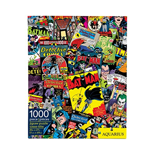 Signs-Unique 65214 Batman Collage Puzzle, 1000 von AQUARIUS