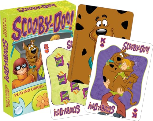 Aquarius Scooby-DOO Spielkarten Cartoon, Mehrfarbig, 52458 von AQUARIUS