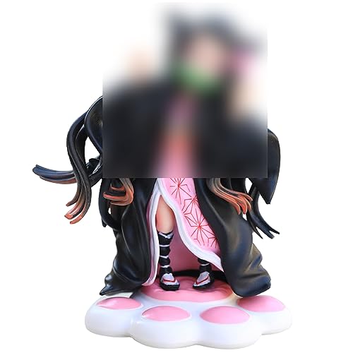 simyron Nezuko Slayer Figures 15cm Anime Figuren Modell, Anime Spielzeug Sammlung Kinder Geschenke Ornamente,Anime für Geburtstagsgeschenk Wohnkultur Auto Dekor von simyron