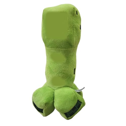 simyron Spiel Creeper Plüsch, 25 cm Creeper Plüsch, Cartoon Kuscheltier, Charaktere Puppe zum Thema Spiel,für Jungen und Mädchen Geburtstagsgeschenke, Spielefans Spielzeug von simyron
