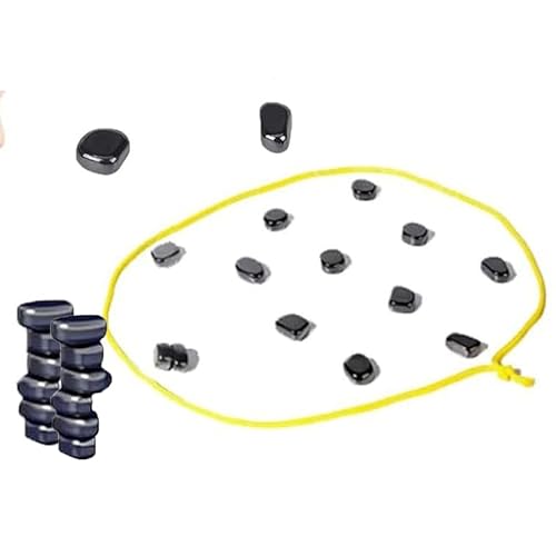 Tragbares Magnetisches Schachbrett, Kompaktes Puzzle-Checkers-Spiel für Reisen, Ideal für Familienfeiern und Geburtstagspartys, Magnetische Tischspiele für unterwegs Tragbares Magnetisches Schachbrett, Kompaktes Puzzle-Checkers-Spiel für Reisen, Ideal für Familienfeiern und Geburtstagspartys, Magnetische Tischspiele für unterwegs von sizzlepop