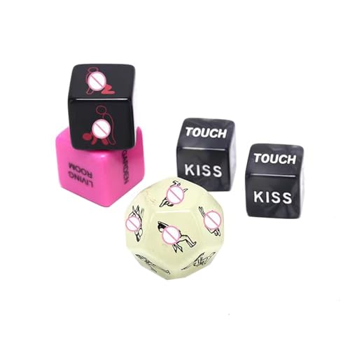 Skyrabbiter Paar-Würfel für Dates, Mechanischer Entscheidungswürfel, 7,7 x 9,5 cm, Date Night Spiele, Ideal für Jahrestage, Hochzeiten, Geburtstage, den Valentinstag und andere Feste (C) von skyrabbiter