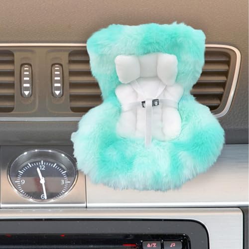 Skyrabbiter Plüsch-Autohalterung, 10,5 x 14 cm, Autositz für Puppen mit Lüftungsschlitzclip und Desktop-Ständer, süßes funktionales Autoornament für Puppensammler, Auto-Dekorationsanzeige Zubehör (C) Skyrabbiter Plüsch-Autohalterung, 10,5 x 14 cm, Autositz für Puppen mit Lüftungsschlitzclip und Desktop-Ständer, süßes funktionales Autoornament für Puppensammler, Auto-Dekorationsanzeige Zubehör (C) von skyrabbiter