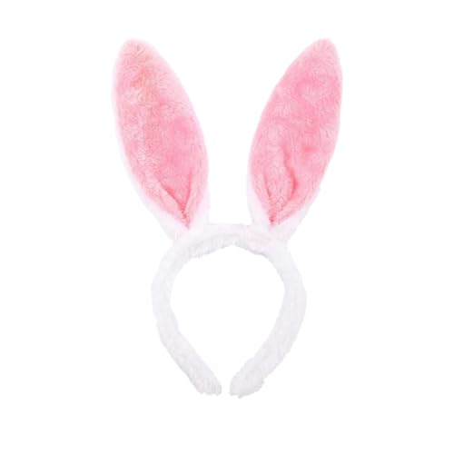 slothbyte Hasenohren Kostüm Stirnband mit Hasenohren Ostern Haarreif Mottoparty für Ostern Karneval Party Halloween Cosplay Kostüm Maskerade Dekoration (1pcs) von slothbyte