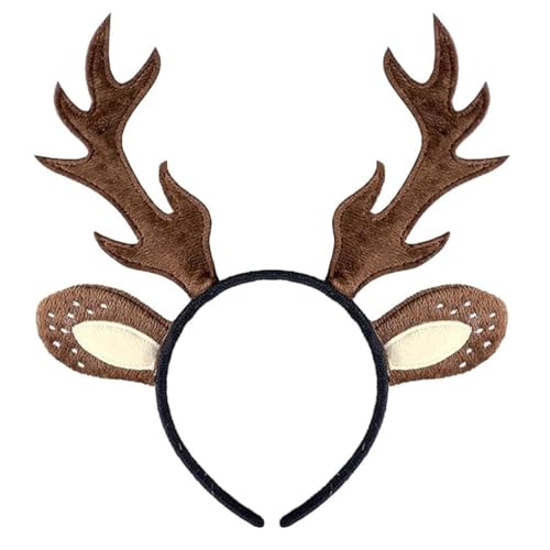 slothbyte Rentier Haarreifen, Geweih Haarreif, Hirsch Reh Geweih Ohren Haarreif in Braun, Mottoparty für Weihnachten Kostüme Zubehör Cosplay Karneval Party Maskerade slothbyte Rentier Haarreifen, Geweih Haarreif, Hirsch Reh Geweih Ohren Haarreif in Braun, Mottoparty für Weihnachten Kostüme Zubehör Cosplay Karneval Party Maskerade von slothbyte
