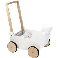 small foot 12496 - Puppenwagen Little Button, Holz, für Puppen bis 46cm small foot 12496 - Puppenwagen Little Button, Holz, für Puppen bis 46cm von small foot GmbH & Co. KG