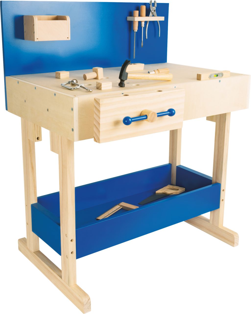 Kinderwerkbank Blau mit Zubehör, small foot Kinderwerkbank Blau mit Zubehör, small foot von small foot