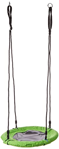 small foot Nestschaukel Liegewiese, aus wetterbeständigem Material, mit Aufhängesystem, ab 3 Jahre, 10474, Grün von Small Foot