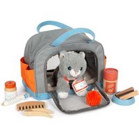 Small Foot 12601 - Katze mit Tasche und Pflege-Set Small Foot 12601 - Katze mit Tasche und Pflege-Set von small foot