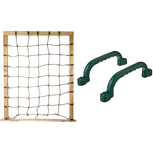 Small Foot Kletternetz mit Achterhaken & Haltegriffe für Klettergerüste aus robustem, wetterbeständigem Material, für Kinder ab 3 Jahren, 10883 Toys, Grün, Normal Small Foot Kletternetz mit Achterhaken & Haltegriffe für Klettergerüste aus robustem, wetterbeständigem Material, für Kinder ab 3 Jahren, 10883 Toys, Grün, Normal von Small Foot