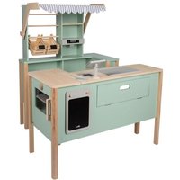 Small foot 12688 - Kaufladen und Kinderküche Salbeigrün fresh von small foot