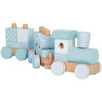 Small foot 12695 - Holzzug blau von small foot