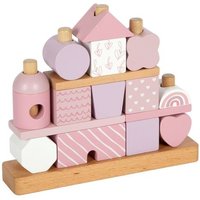 Small foot 12713 - Stapelhaus rosa von small foot
