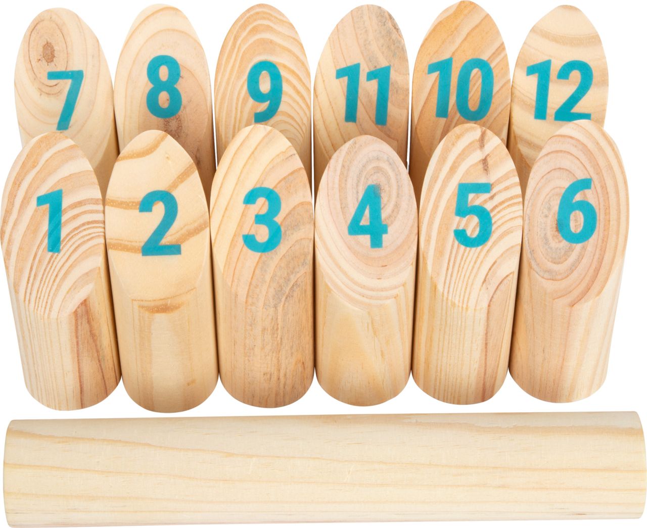 Wikingerspiel Kubb mit Zahlen „Active“, small foot von small foot