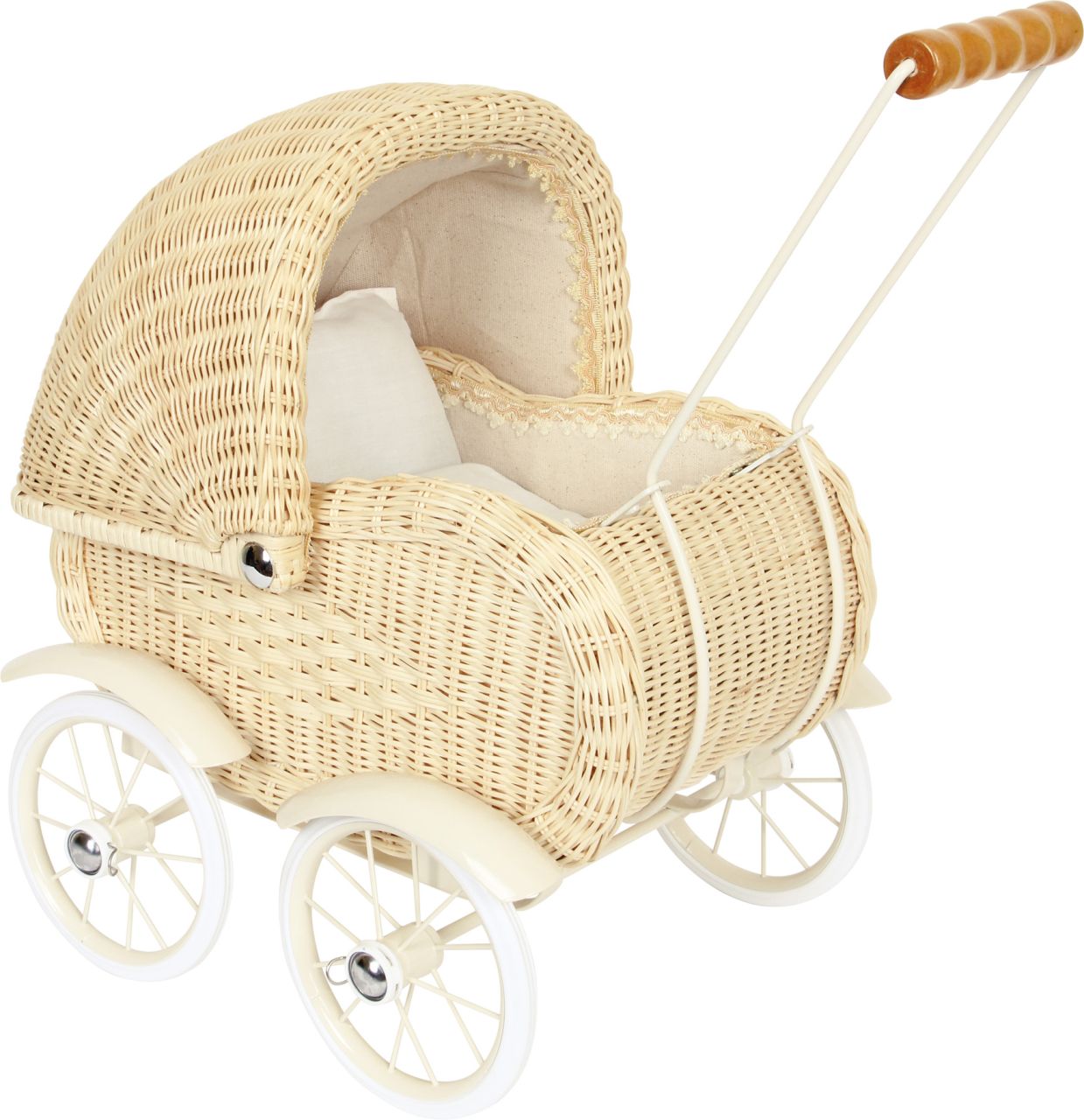 ausgelaufen Puppenwagen Vintage beige, small foot von small foot