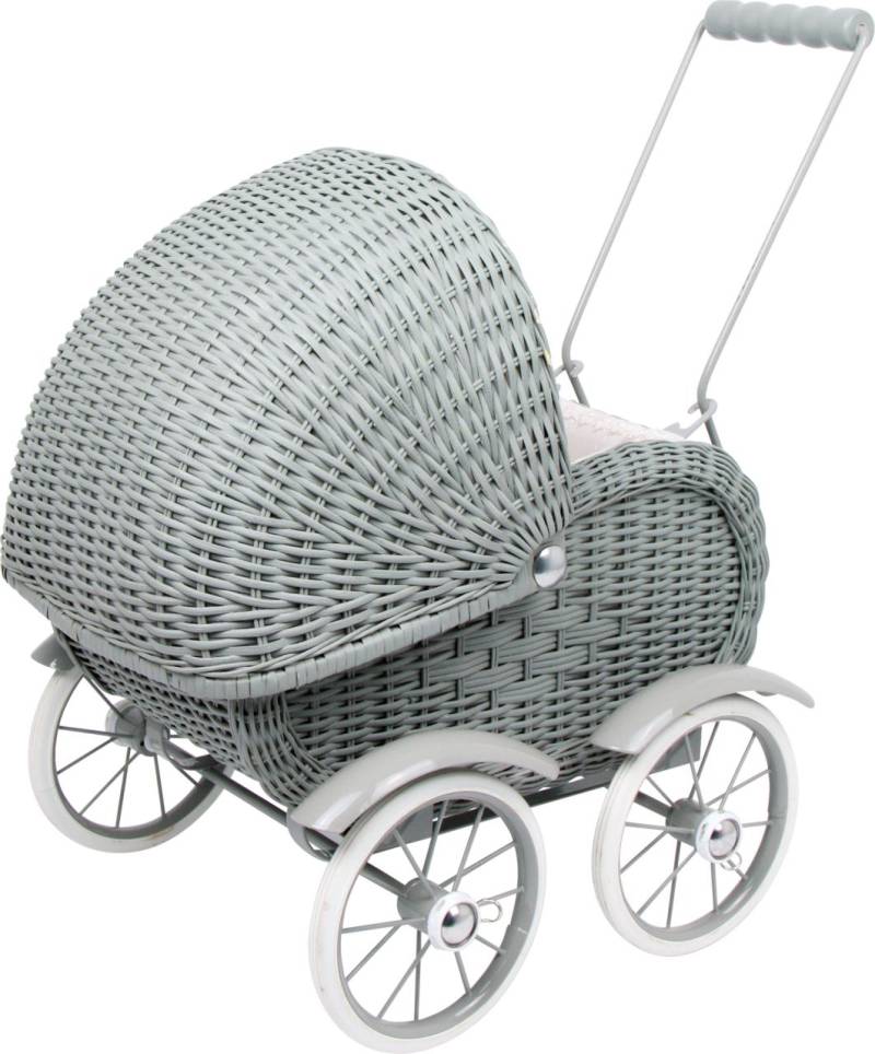 ausgelaufen Puppenwagen Vintage grau, small foot von small foot