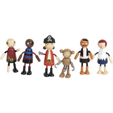 small foot® Biegepuppen Piraten Figuren von small foot®