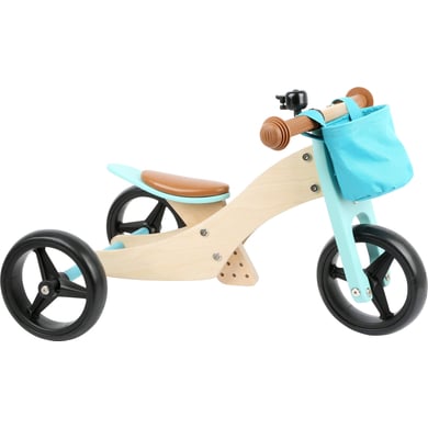 small foot® Laufrad-Trike 2 in 1 Türkis von small foot