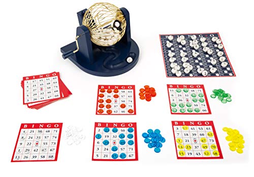 small foot Bingo Spiel Set, mit Bingotrommel und Zubehör, Familien & Kinderspiel, ab 5 Jahren, 11406, Mehrfarbig small foot Bingo Spiel Set, mit Bingotrommel und Zubehör, Familien & Kinderspiel, ab 5 Jahren, 11406, Mehrfarbig von Small Foot