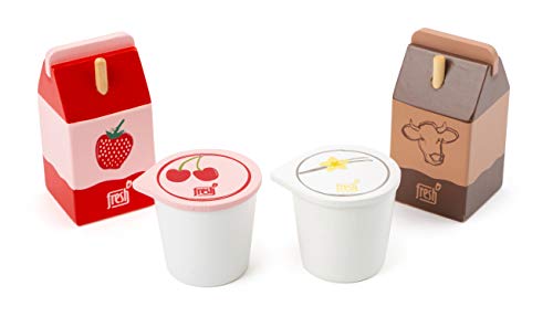 small foot Milchprodukte-Set "fresh" aus Holz, Kaufladen und Kinderküchen Zubehör, 4-teilig, ab 3 Jahren, 11440 small foot Milchprodukte-Set "fresh" aus Holz, Kaufladen und Kinderküchen Zubehör, 4-teilig, ab 3 Jahren, 11440 von Small Foot