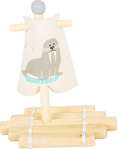 small foot 11660 Wasserspielzeug Floß Walross aus Holz, Badespielzeug fürs Wasser, für Kinder ab 24 Monaten Spielzeug small foot 11660 Wasserspielzeug Floß Walross aus Holz, Badespielzeug fürs Wasser, für Kinder ab 24 Monaten Spielzeug von Small Foot