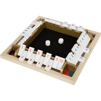 small foot 12364 Würfelspiel Shut the Box „Gold Edition” von small foot