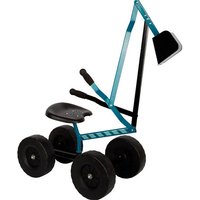 small foot Bagger mit Rädern - schwarz von small foot