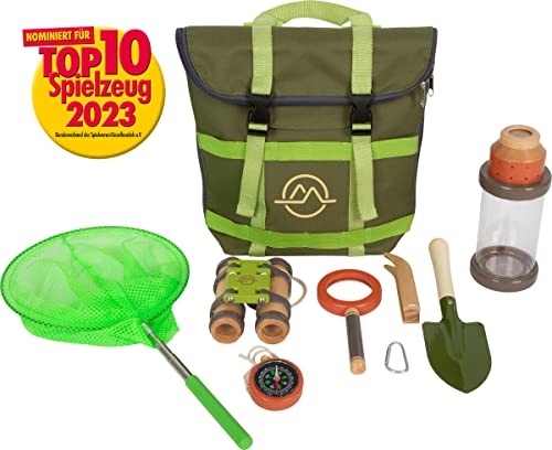 small foot Entdeckerrucksack „Discover“, Outdoorspielzeug für Ausflüge in die Natur, für Kinder ab 3 Jahren, 12336 Toys von Small Foot