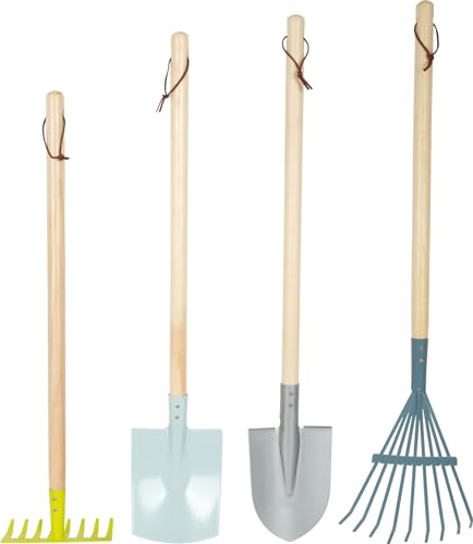 small foot Gartenwerkzeug-Set aus Holz und Metall, Gartenspielzeug für Kinder ab 3 Jahren in modernen Farben, 12389 small foot Gartenwerkzeug-Set aus Holz und Metall, Gartenspielzeug für Kinder ab 3 Jahren in modernen Farben, 12389 von Small Foot