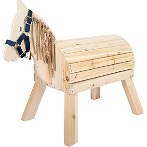 small foot Holzpferd kompakt, Reitpferd mit Halfter für Kinder, für Drinnen und Draußen geeignet, ab 3 Jahren,12313 small foot Holzpferd kompakt, Reitpferd mit Halfter für Kinder, für Drinnen und Draußen geeignet, ab 3 Jahren,12313 von Small Foot