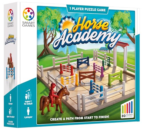 smart games - Horse Academy, Puzzle Game with 80 Challenges, 7+ Years von SmartGames
