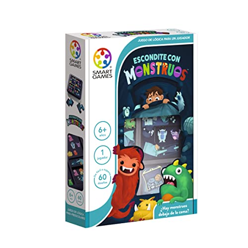 SmartGames Verstecken Sie Sich mit Monstern Lernspiele Engineering Puzzle Kinder Puzzle von SmartGames