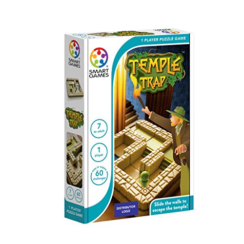 smart games SG437ES Temple Trap, Educational Board Games, Kids Toys, Smartgames, Puzzle Toy for Toddlers, Mehrfarbig von SmartGames