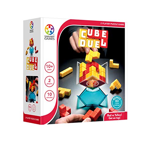 smart games - Cube Duel, 2 Player Puzzle Game, Bonus 80 Challenges for 1 Player, 10+ Years von SmartGames