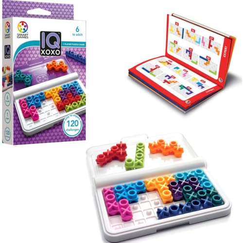 smart games - IQ XOXO, Puzzle Game with 120 Challenges, 6+ Years von SmartGames