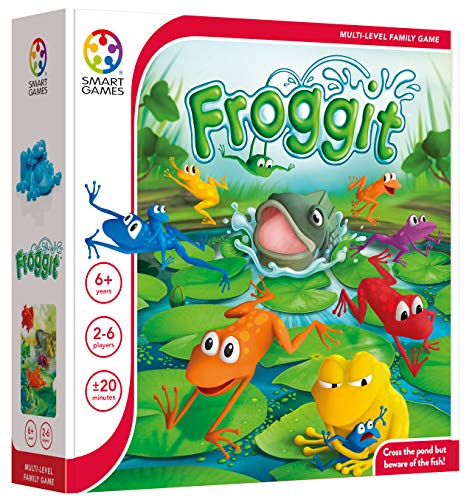 smart games - Froggit, Multi-Level Family Board Game, 2-6 Players, 6+ Years von SmartGames