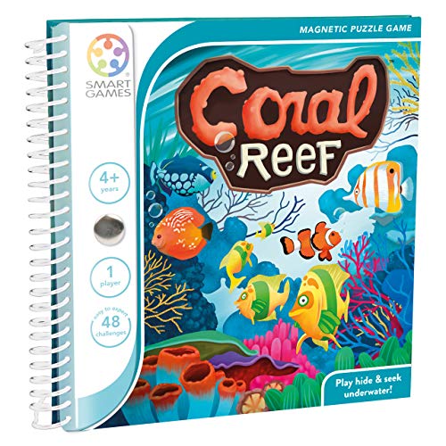 SmartGames - Coral Reef, Magnetic Puzzle Game with 48 Challenges, 4+ Years von SmartGames