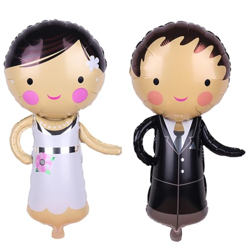 smartelf Brautpaar Luftballons Hochzeit Deko, 2 Stück Just Married Deko Mr und Mrs Folienballon, Deko Hochzeit Verlobung,Hochzeit Luftballons mr und Mrs für Heiratsantrag Standesamt Verlobung smartelf Brautpaar Luftballons Hochzeit Deko, 2 Stück Just Married Deko Mr und Mrs Folienballon, Deko Hochzeit Verlobung,Hochzeit Luftballons mr und Mrs für Heiratsantrag Standesamt Verlobung von smartelf