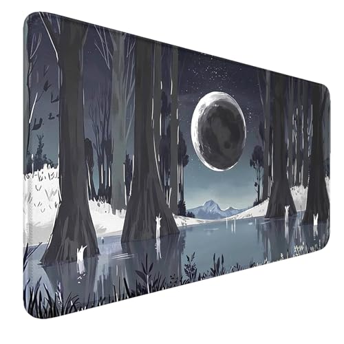 MTG Spielmatt, 60 x 35 cm MTG Spielmatte Genäht Kanten Glatte Gummioberfläche Kampfbrettspiel TCG Spielmatte von smatcamp