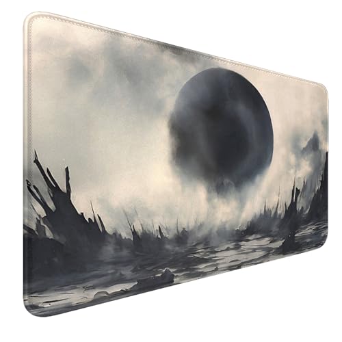 smatcamp MTG Spielmatte mit Zonen genäht Kanten, rutschfeste Gummi Boden, Glatte Gummioberfläche, 24" x 14", Solar Eclipse smatcamp MTG Spielmatte mit Zonen genäht Kanten, rutschfeste Gummi Boden, Glatte Gummioberfläche, 24" x 14", Solar Eclipse von smatcamp