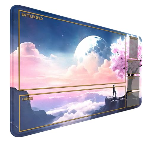 smatcamp MTG Spielmatte, 24“ x 14“ MTG Spielmatte mit Zonen, genähte Kanten Spielmatte Trading Card Game Spielmatten Mauspad Glatte Gummioberfläche TCG Spielmatte mit Aufbewahrungsbeutel smatcamp MTG Spielmatte, 24“ x 14“ MTG Spielmatte mit Zonen, genähte Kanten Spielmatte Trading Card Game Spielmatten Mauspad Glatte Gummioberfläche TCG Spielmatte mit Aufbewahrungsbeutel von smatcamp