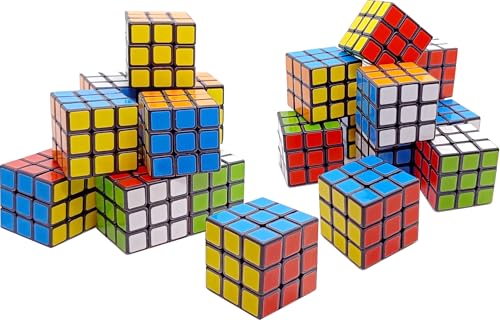 Packung mit 24 Mini-3D-Puzzle-Würfeln, 3 x 3 cm, Füllung für Ananas, Partytüten, Kindergeburtstage, lustige Geschenke, Details für Kinder und Feiern Packung mit 24 Mini-3D-Puzzle-Würfeln, 3 x 3 cm, Füllung für Ananas, Partytüten, Kindergeburtstage, lustige Geschenke, Details für Kinder und Feiern von smile items