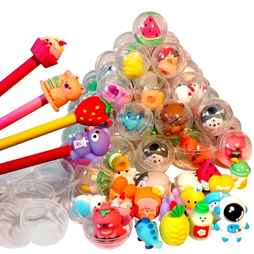 smile items Box mit 30 Überraschungskapseln mit Figuren für Stifte – Geschenke zum Geburtstag für Kinder, Geschenke für Kindergeburtstage, Ananas-Füllung, Geschenk für Schüler, Schulfeiern smile items Box mit 30 Überraschungskapseln mit Figuren für Stifte – Geschenke zum Geburtstag für Kinder, Geschenke für Kindergeburtstage, Ananas-Füllung, Geschenk für Schüler, Schulfeiern von smile items