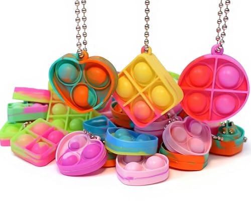 smile items Pop It Schlüsselanhänger für Kinder, 30 Stück, Geburtstagsgeschenke, Schule, Details zum Kindergeburtstag, mit Pinata-Füllung, Fidget Toy, Gästegeschenke, Geschenke für Grundschule smile items Pop It Schlüsselanhänger für Kinder, 30 Stück, Geburtstagsgeschenke, Schule, Details zum Kindergeburtstag, mit Pinata-Füllung, Fidget Toy, Gästegeschenke, Geschenke für Grundschule von smile items