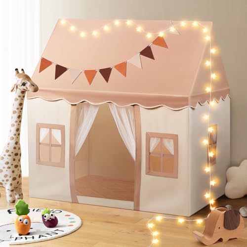 Snookids® Kinderzelt, Spielhaus Spielzelt Kinder Indoor mit Matte und Lichtern, Zelt Kinderzimmer Kuschelecke Kinderzimmer Kinderzelt Indoor, Kinderhaus für Kleinkinder 3-13 Jahre Snookids® Kinderzelt, Spielhaus Spielzelt Kinder Indoor mit Matte und Lichtern, Zelt Kinderzimmer Kuschelecke Kinderzimmer Kinderzelt Indoor, Kinderhaus für Kleinkinder 3-13 Jahre von Snookids
